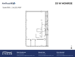 33 W Monroe St, Chicago, IL to rent Floor Plan- Image 1 of 1