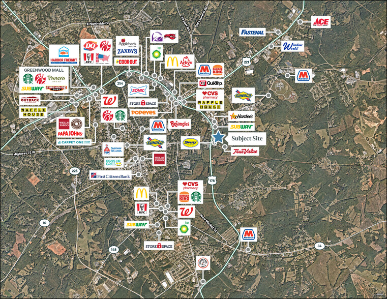 0001 US - 25 Byp, Greenwood, SC for sale - Building Photo - Image 1 of 3