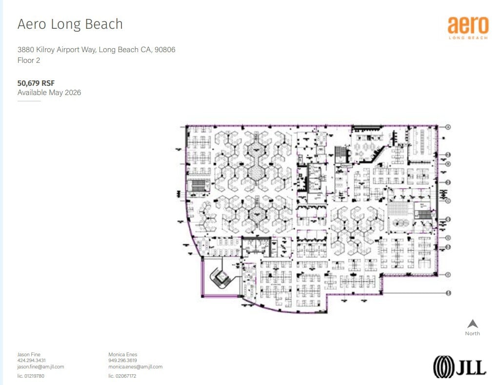 3900 Kilroy Airport Way, Long Beach, CA to rent Floor Plan- Image 1 of 1