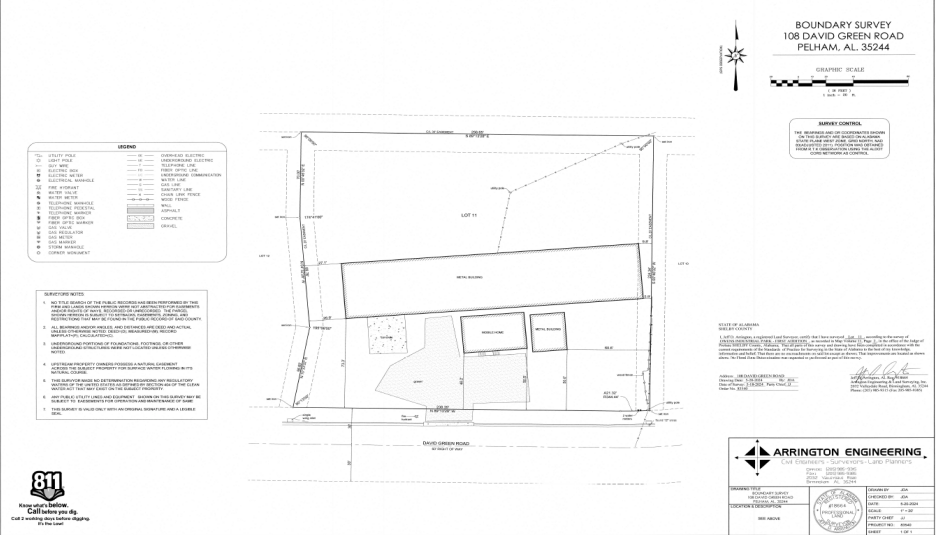 108 David Green Rd, Birmingham, AL for rent - Plat Map - Image 2 of 2