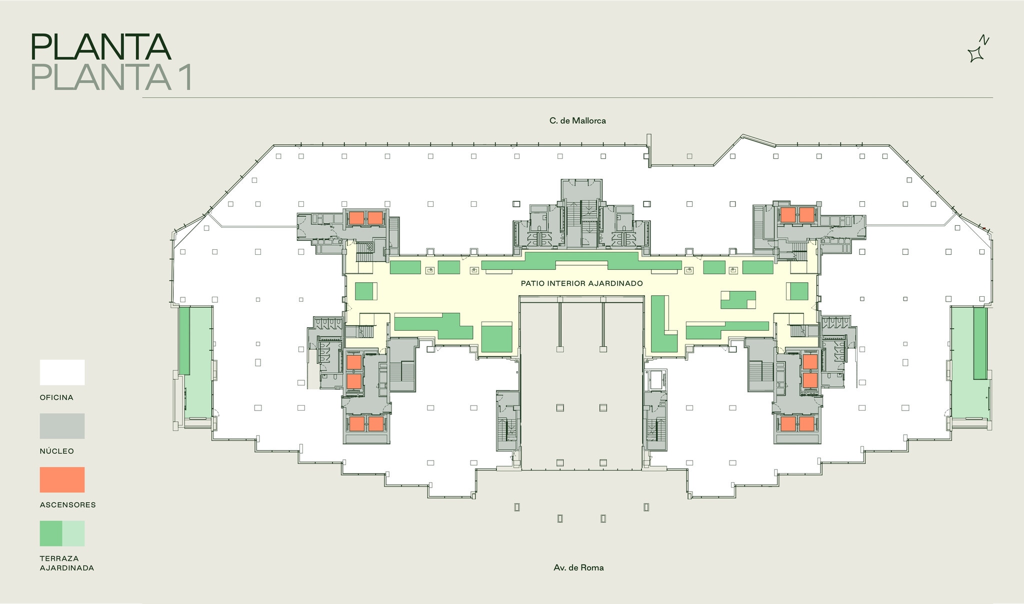 Carrer de Calàbria, 184, Barcelona, Barcelona to rent Typical Floor Plan- Image 1 of 1