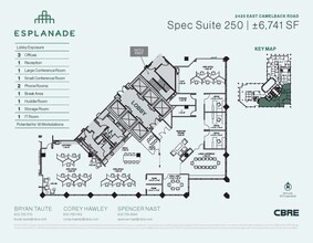 2425 E Camelback Rd, Phoenix, AZ for rent Floor Plan- Image 1 of 1