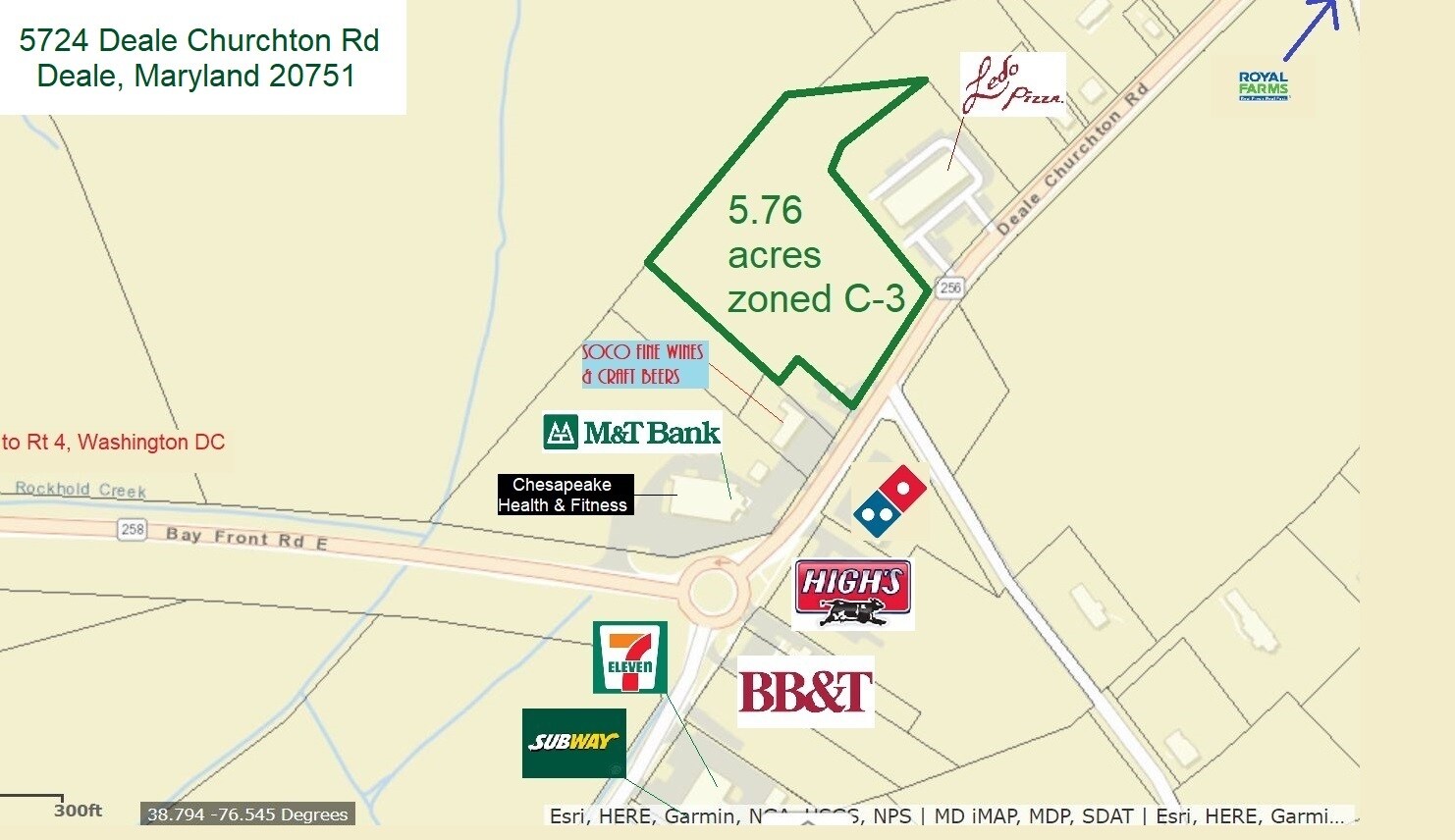 5724 Deale Churchton Rd, Deale, MD for sale Building Photo- Image 1 of 1