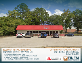 4424 Bethel Church Rd, Columbia, SC for sale Building Photo- Image 1 of 9