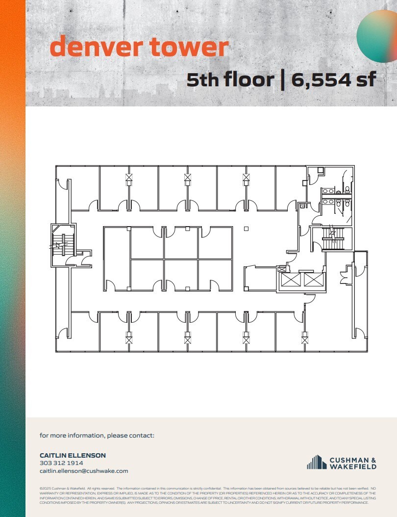 1905 Sherman St, Denver, CO to rent Floor Plan- Image 1 of 1