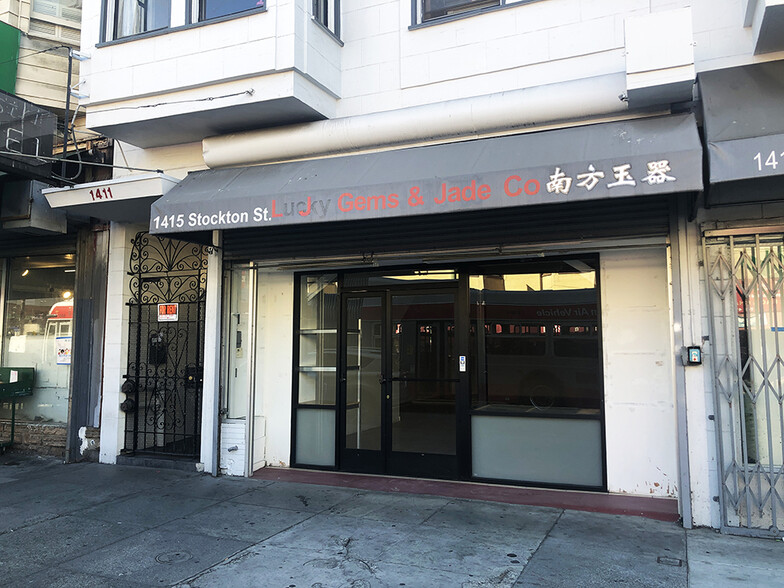 1411-1431 Stockton St, San Francisco, CA for sale - Building Photo - Image 1 of 1