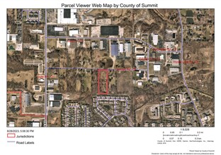 190 Cochran Rd, Cuyahoga Falls, OH - aerial  map view