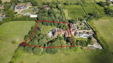 Coopersale Ln, Theydon Bois, ESS - Aerial map view