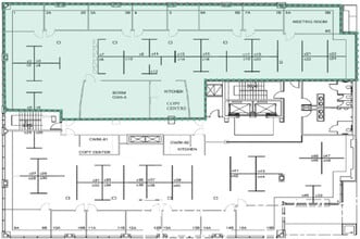540 12th Ave SW, Calgary, AB to rent Floor Plan- Image 2 of 4