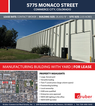 More details for 5775 Monaco St, Commerce City, CO - Industrial for Rent