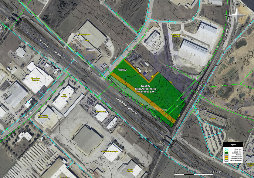 Texas Central Park, Waco, TX for sale - Site Plan - Image 2 of 2