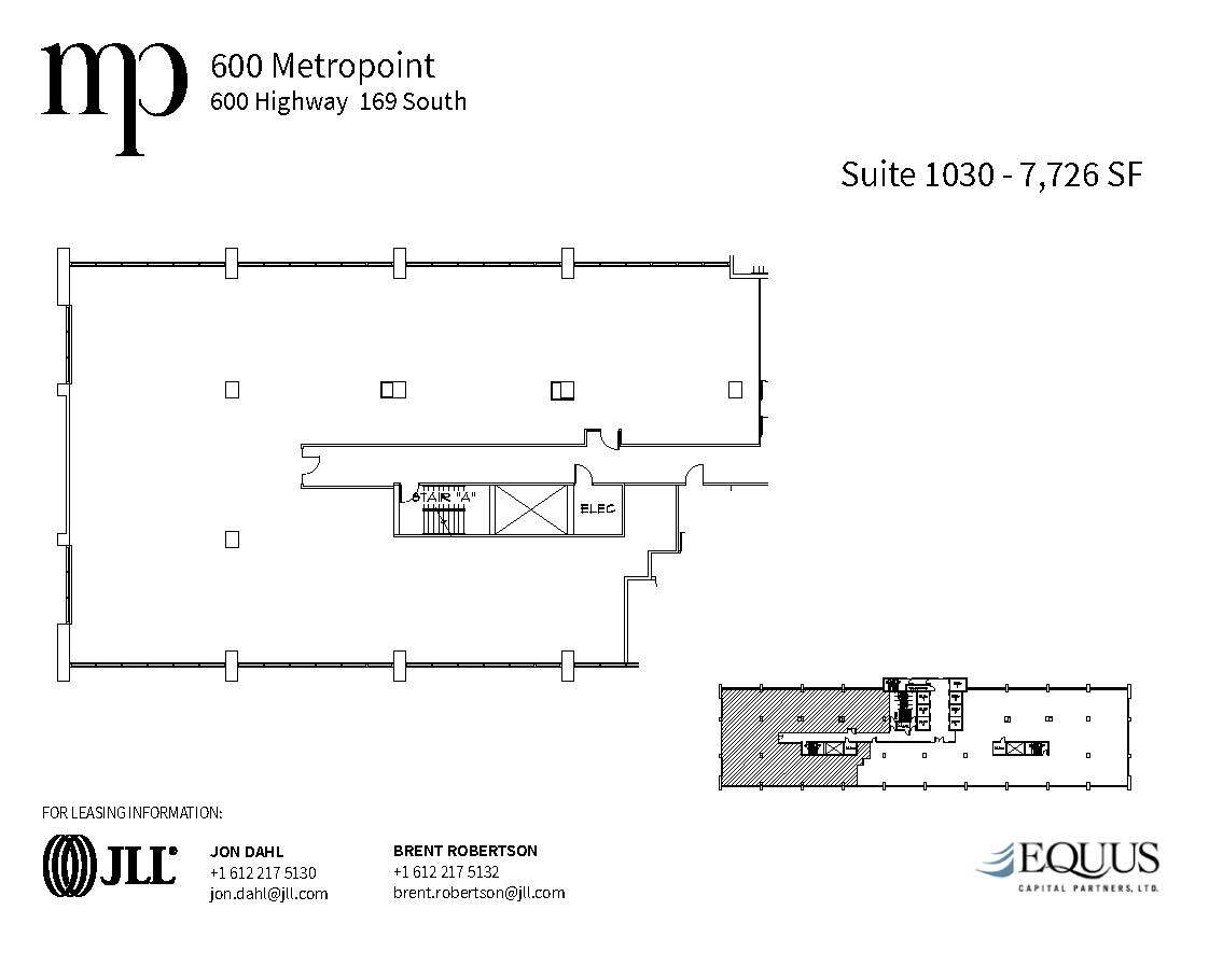 600 Highway 169 S, Saint Louis Park, MN for rent Floor Plan- Image 1 of 1