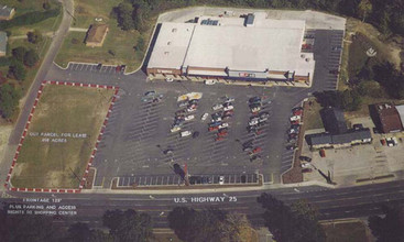 261 S Liberty St, Waynesboro, GA - aerial  map view