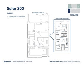 125 Cool Springs Blvd, Franklin, TN to rent Floor Plan- Image 2 of 3