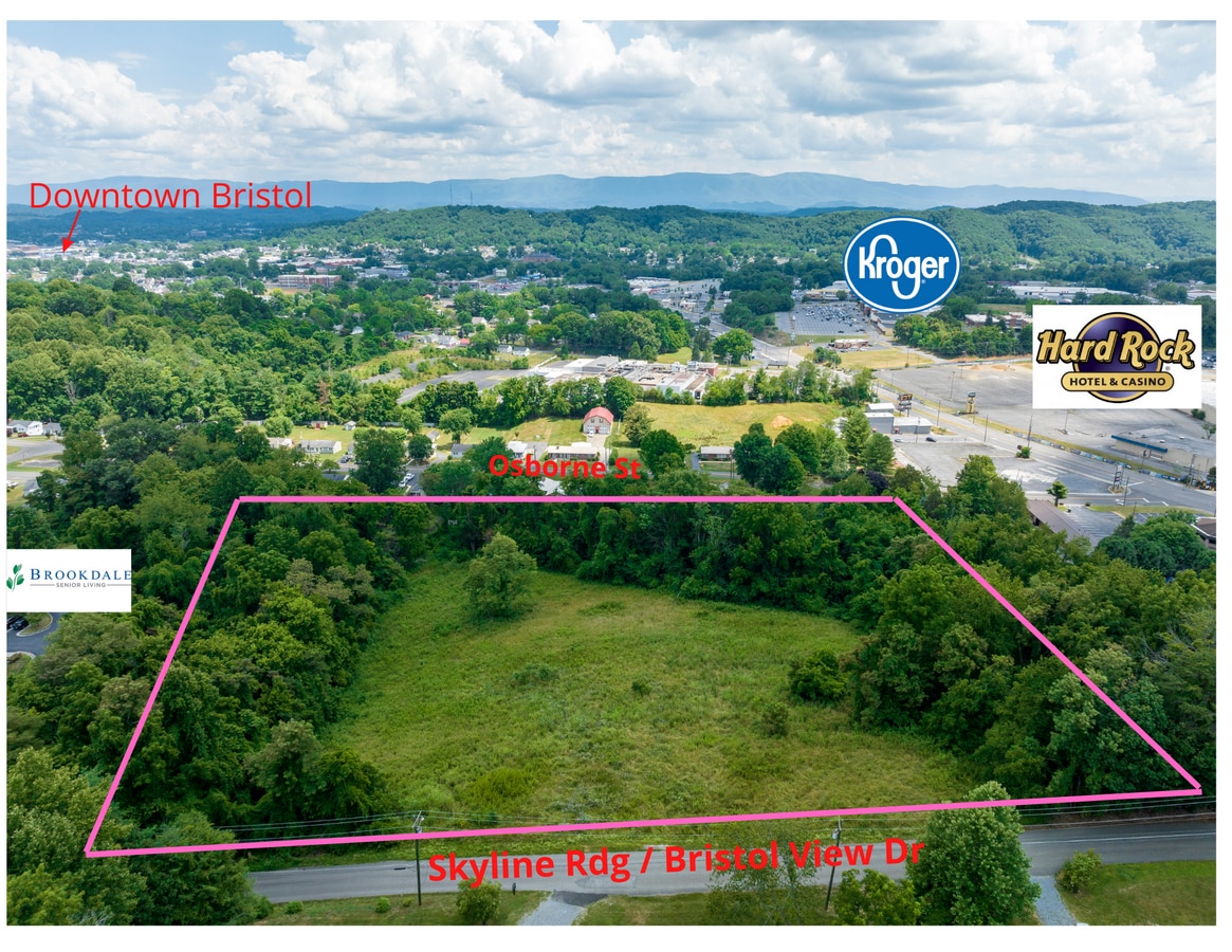 2524 Bristol View Dr, Bristol 24201 7.3 Acres Near Future Casino