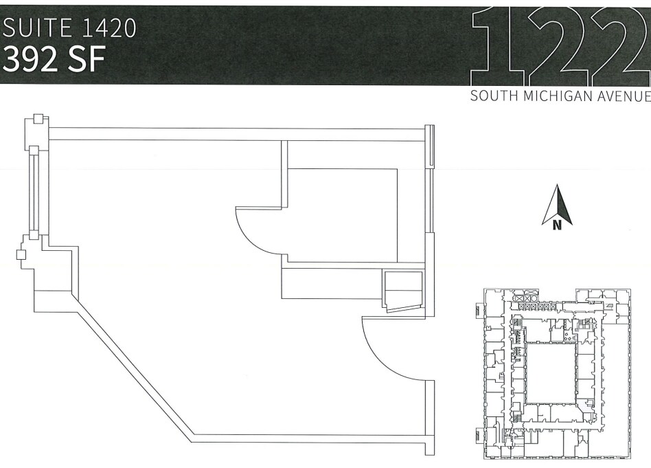 122 S Michigan Ave, Chicago, IL to rent Floor Plan- Image 1 of 1