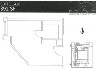 122 S Michigan Ave, Chicago, IL to rent Floor Plan- Image 1 of 1