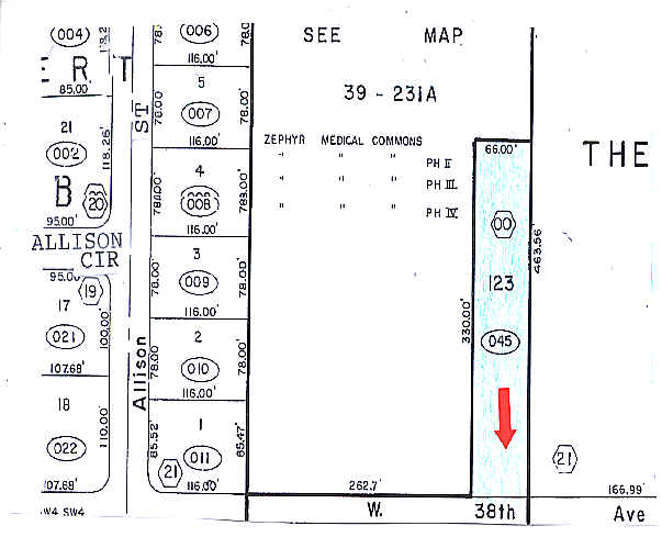 7805 W 38th Ave, Wheat Ridge, CO for rent - Plat Map - Image 3 of 21