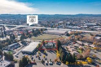 6050 Commerce Blvd, Rohnert Park, CA - aerial  map view - Image1