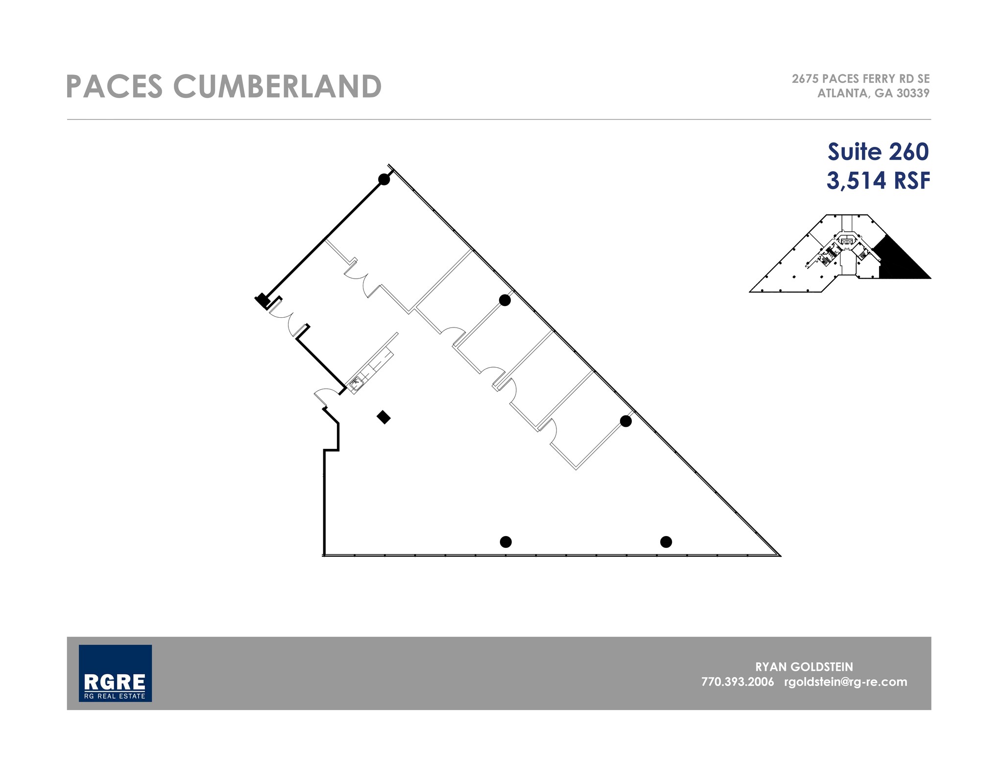 2675 Paces Ferry Rd SE, Atlanta, GA for rent Site Plan- Image 1 of 2