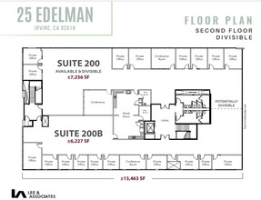 25 Edelman, Irvine, CA for rent Floor Plan- Image 1 of 1