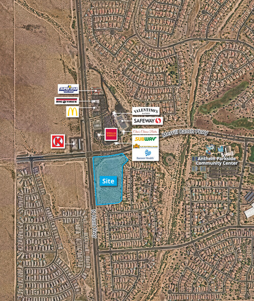 SEC Hunt Hwy & Merrill Ranch Parkway, Florence, AZ for sale - Building Photo - Image 1 of 6