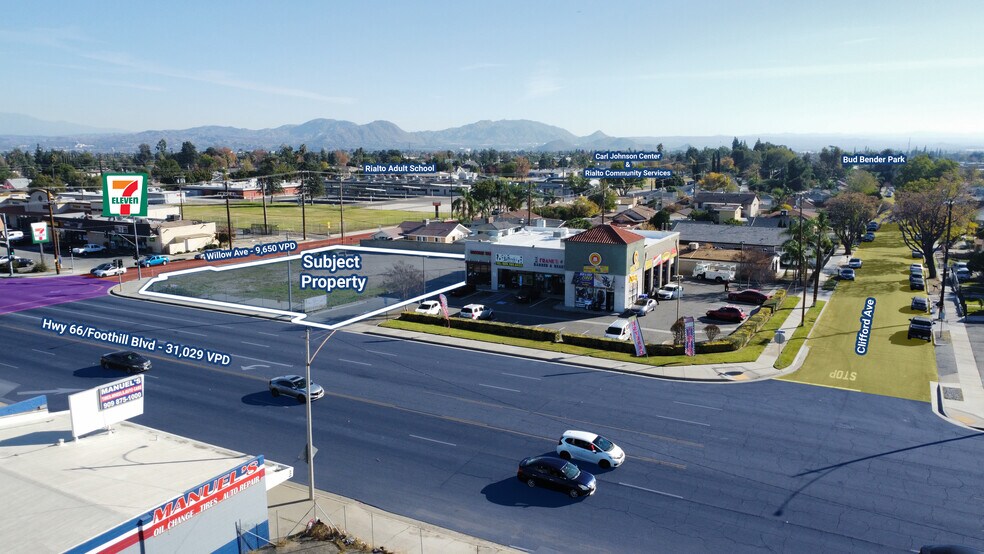 303 W Foothill Blvd & Willow Ave, Rialto, CA for rent - Building Photo - Image 2 of 8