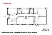 Suite 007 Floor Plan