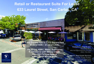 More details for 633-637 Laurel St, San Carlos, CA - Retail for Rent