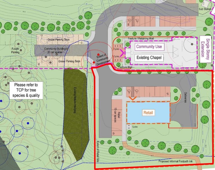 Main St, Inverness for sale - Site Plan - Image 1 of 2