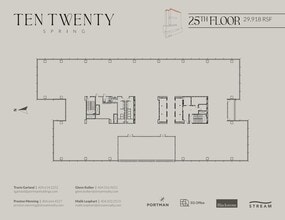 1020 Spring St, Atlanta, GA to rent Floor Plan- Image 1 of 1