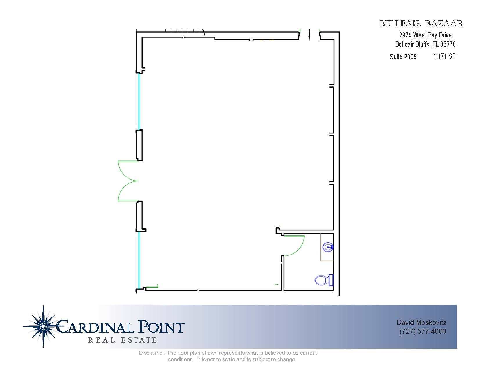 2923 W Bay Dr, Belleair Bluffs, FL for rent Floor Plan- Image 1 of 1