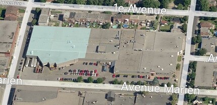 215 Av Marien, Montréal, QC - AERIAL  map view