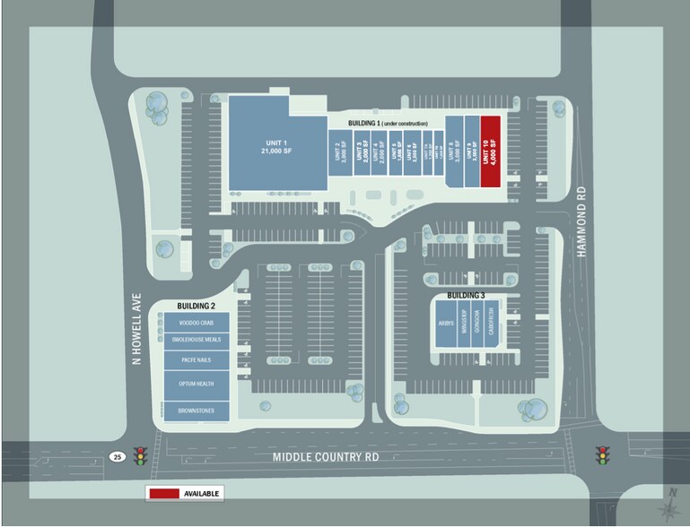 1707-1759 Middle Country Rd, Centereach, NY to rent - Site Plan - Image 3 of 19