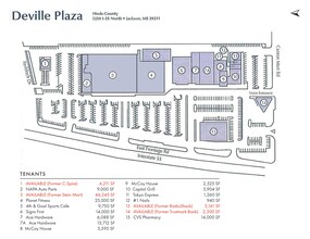 5070 Interstate 55 N, Jackson, MS for rent Site Plan- Image 1 of 2