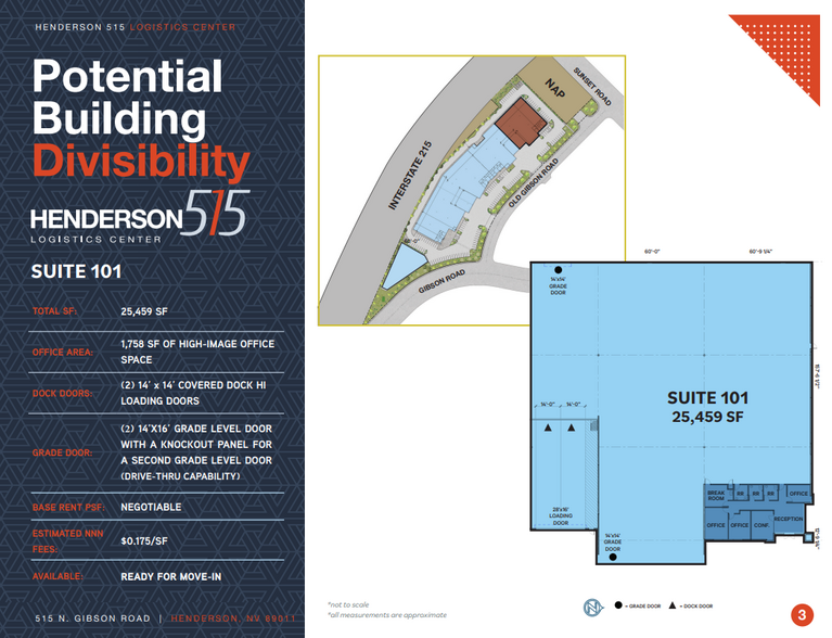 515 N Gibson Rd, Henderson, NV for rent - Building Photo - Image 3 of 6