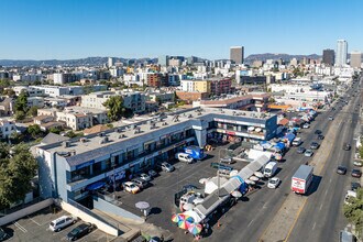 1133 S Vermont Ave, Los Angeles, CA - aerial  map view - Image1