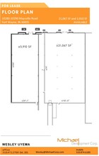 10550 Maysville Rd, Fort Wayne, IN for rent Floor Plan- Image 1 of 1