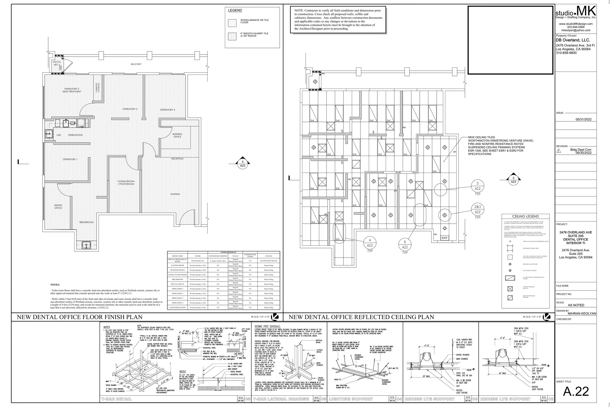 2476 S Overland Ave, Los Angeles, CA for rent Site Plan- Image 1 of 1