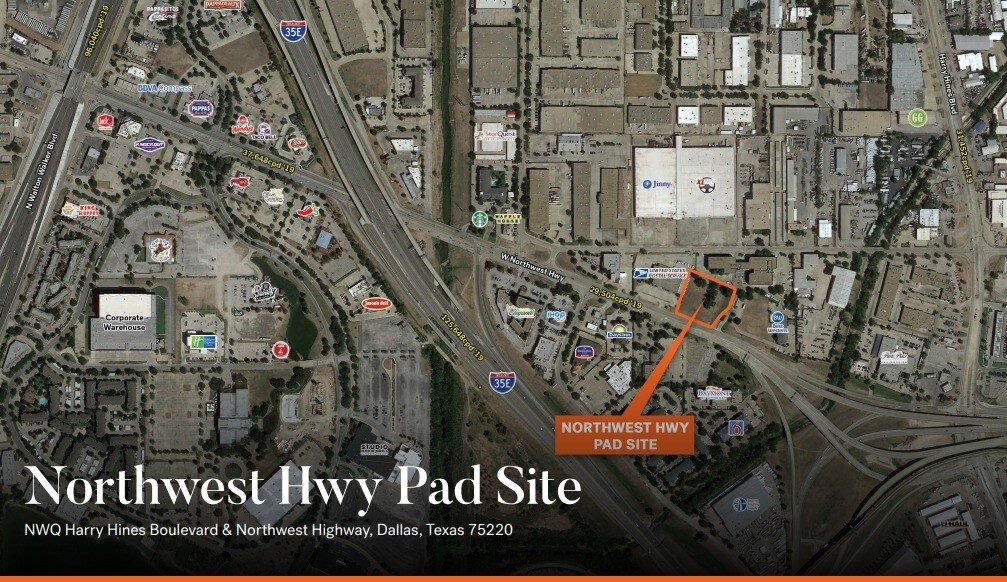 2345 W Northwest Hwy, Dallas, TX for sale Aerial- Image 1 of 12