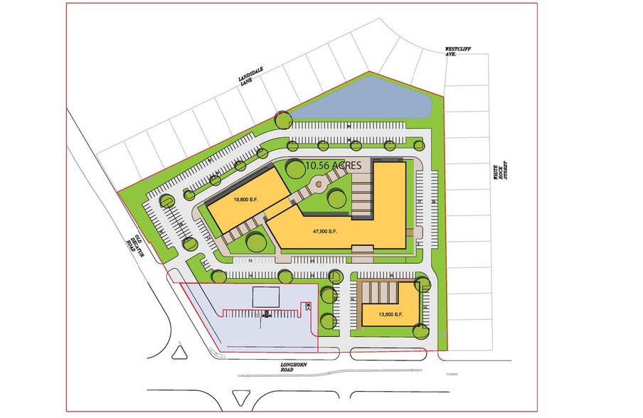 1100 Longhorn Rd, Saginaw, TX for sale - Site Plan - Image 3 of 3