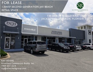 More details for 730 Beach Blvd, Jacksonville Beach, FL - Retail for Rent