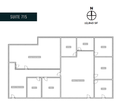 18425 Burbank Blvd, Tarzana, CA for rent Floor Plan- Image 1 of 3