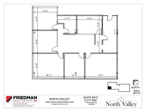 30500 Northwestern Hwy, Farmington Hills, MI to rent Floor Plan- Image 1 of 2