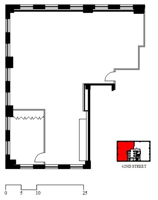 315 Madison Ave, New York, NY to rent Floor Plan- Image 1 of 1