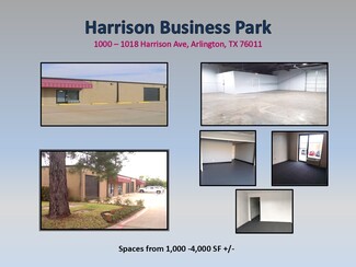 More details for 1000 Harrison Ave, Arlington, TX - Flex for Rent