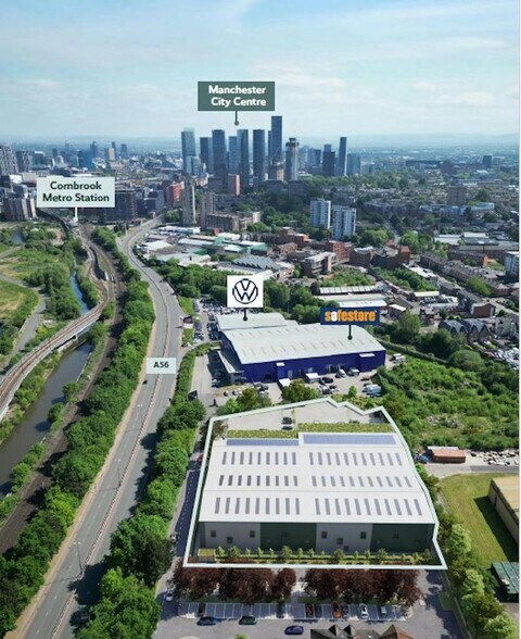 Brindley Rd, Manchester to rent - Building Photo - Image 2 of 11