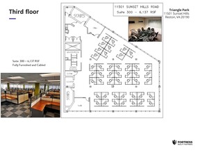 11501 Sunset Hills Rd, Reston, VA for rent Floor Plan- Image 2 of 5