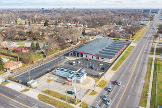 21630 W 7 Mile Rd, Detroit, MI - aerial  map view