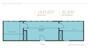 4307 Valley Ave, Pleasanton, CA for rent Floor Plan- Image 1 of 1